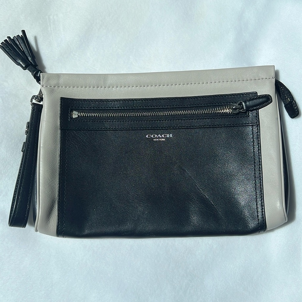 Coach Color Block Clutch